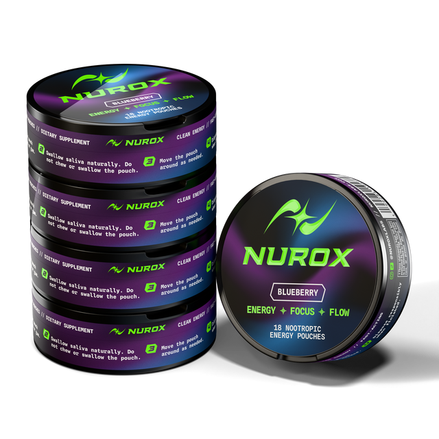 Nurox Blueberry tins